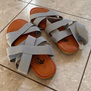 Stretchy Ankle Strap Sandals